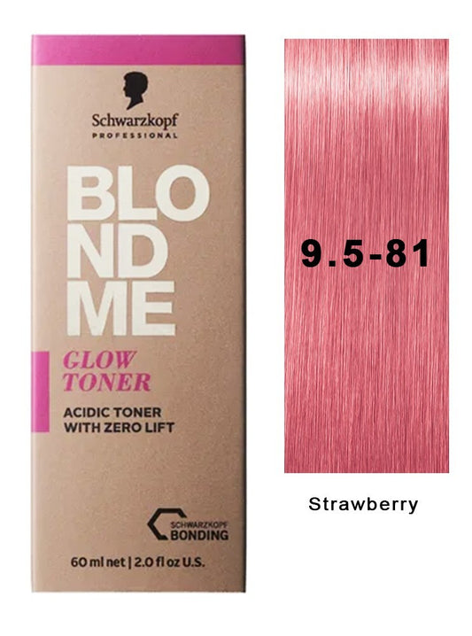 Schwarzkopf Blondme Glow Toner Strawberry 9,5-81 60ml