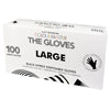 Colour Master The Gloves LARGE Black Nitrile