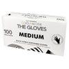 Colour Master The Gloves MEDIUM Black Nitrile