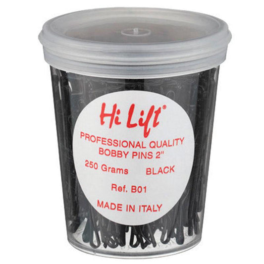 Hi Lift Bobby Pins 2" 250g - Black