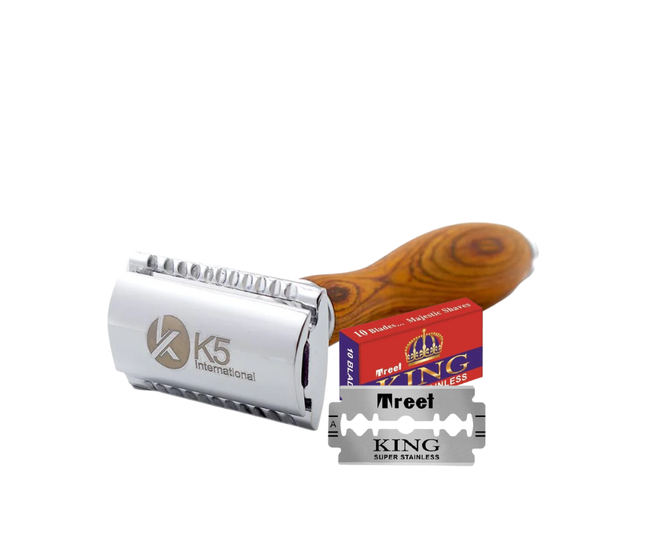 K5 International Double Sided Razor - Inc Blades