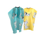 Kids Cape Yellow and Blue Dalmation Design