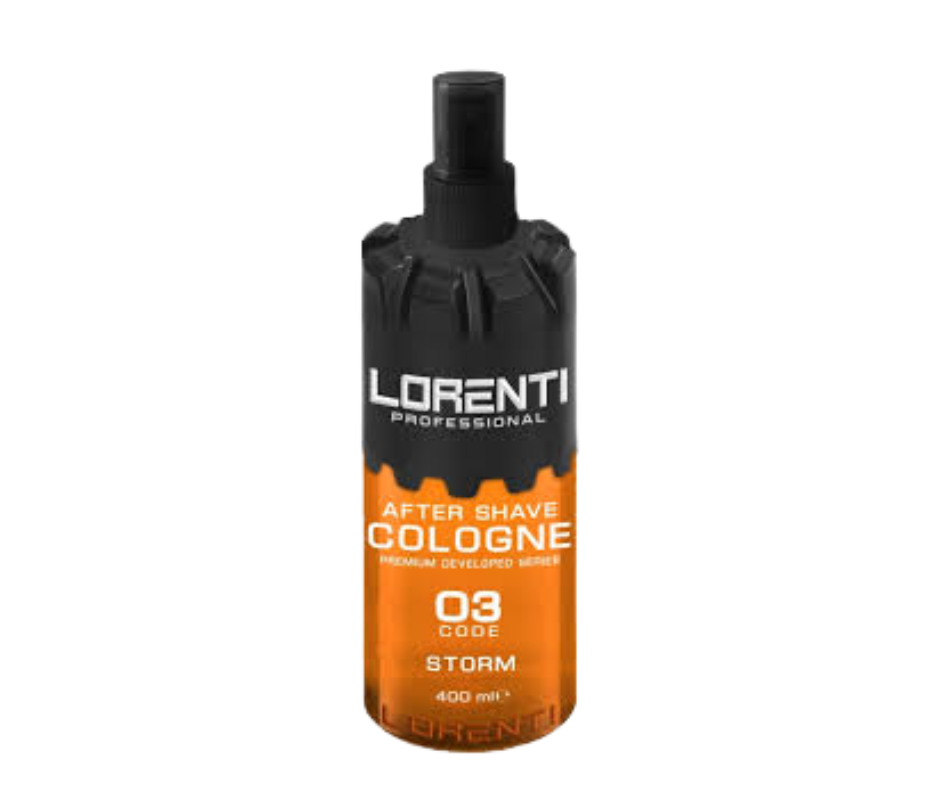 Lorenti Barber Cologne Spray 400ml - Storm 03