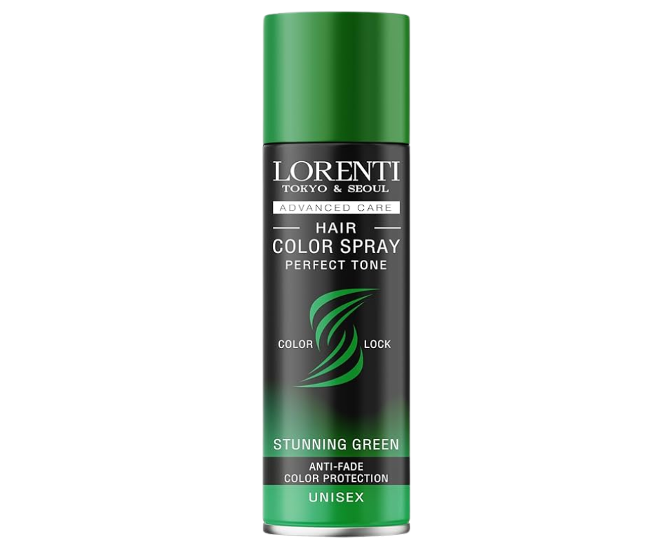 Lorenti Hair Color Spray Anti-Fade Colour Protection Green 150 ml