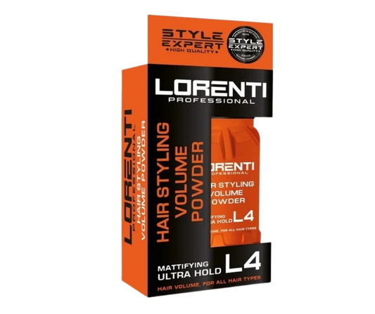 Lorenti Hair Styling Powder L4 Mattifying Ultra Hold - Orange