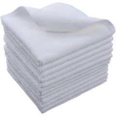 Microfiber Towels White 30x30 - 25 pieces