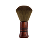 Neck Brush Brown With Black Rubber Trim - Wood