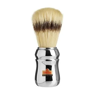 Omega Shaving Brush Chrome