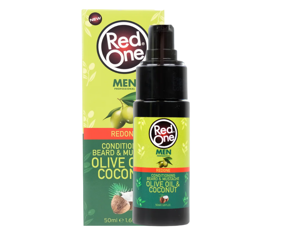 RedOne Beard & Moustache Coconut & Olive Oil - 50ml