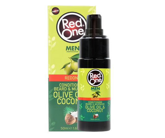 RedOne Beard & Moustache Coconut & Olive Oil - 50ml