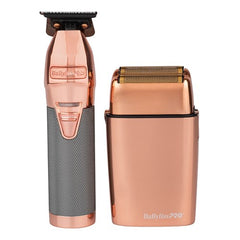 BaBylissPRO Rose GoldFX Outliner Trimmer and Shaver Duo