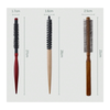 Round Brush Wood Handle Assorted Styles - Small (sold seperately)