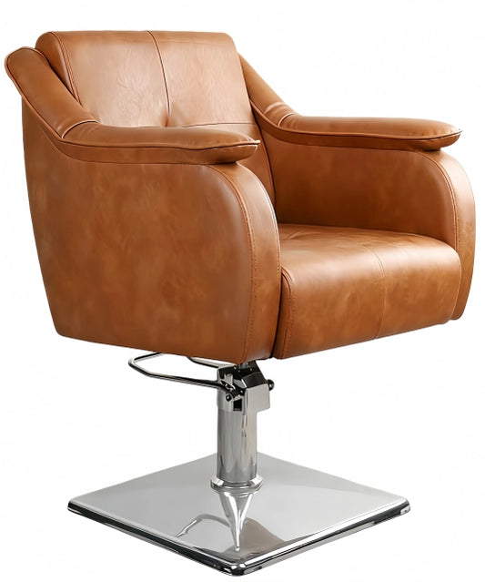 Hairdresser Chair FR-88050-D1 - Tan