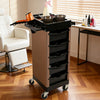 Hairdressing Trolley X103-5 - Brown