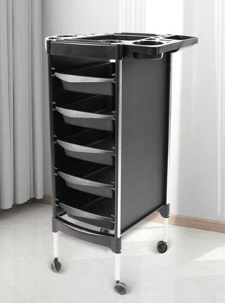 Hairdressing Trolley X11-6-B1 - Black