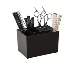 Barber Shop Scissor Holder - Black