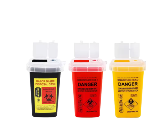 Sharps Collector Yellow Red Or Black - 1.4Lt