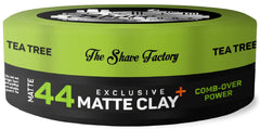 The Shave Factory 44 Matte Clay Tea Tree - Green