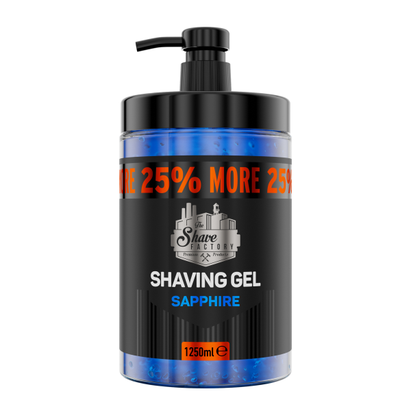 The Shave Factory Shaving Gel 1250ML - Saphire