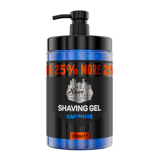 The Shave Factory Shaving Gel 1250ML - Saphire