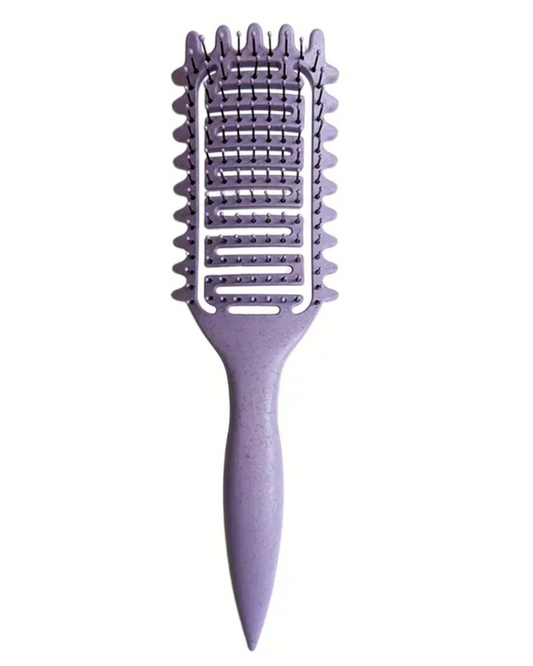 Vented Detangling Hair Brush - Purple