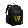 Wahl Professional Black Backpack with Yellow Wahl Logo