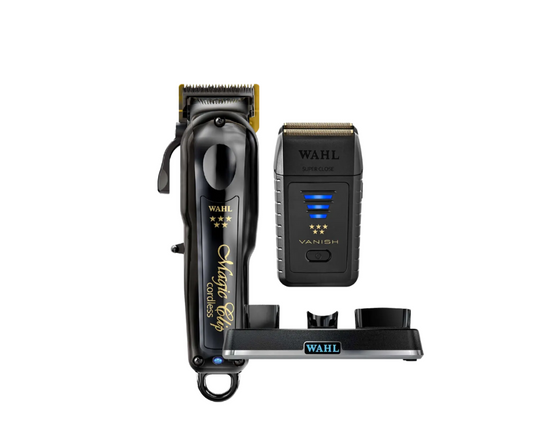 Wahl Magic Clipper & Vanish Shaver Combo - Black