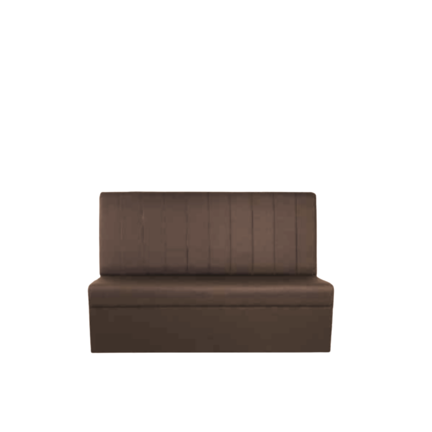 Waiting Sofa For Barbershops and Salons - Brown
