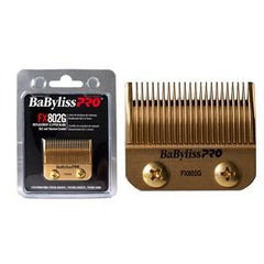 BaBylissPRO Replacement Hair Clipper Taper Blade Gold FX802G