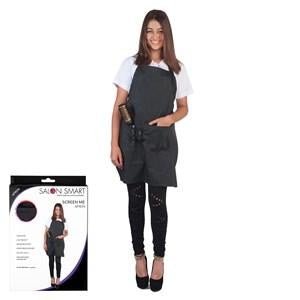 Salon Smart Screen Me Protective Apron in Black - WAHairSuppliers