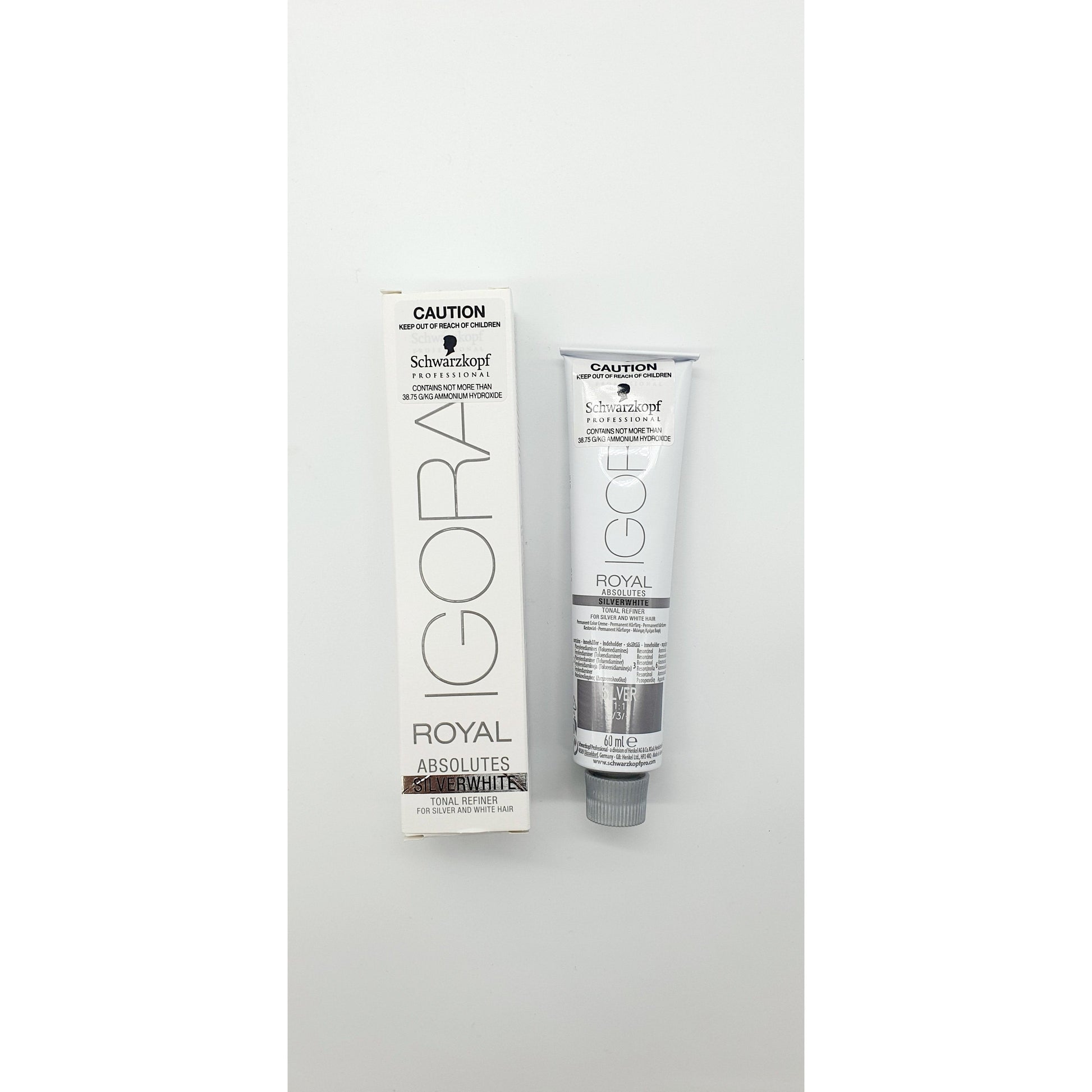 Schwarzkopf Igora Royal Absolute SilverWhite Slate Grey 60ml - WAHairSuppliers