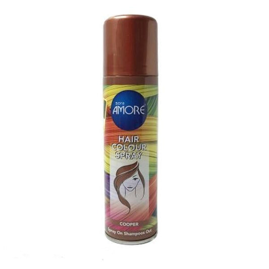 Amore Coloured Hair Spray Copper 150ml - WAHairSuppliers