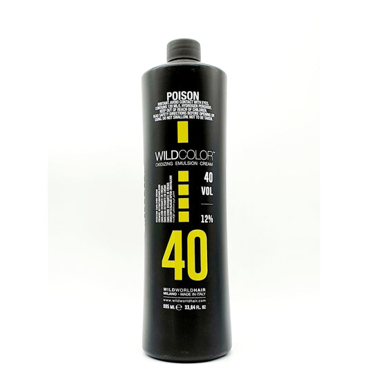Wildcolor Oxidizing Emulsion Cream 12%/40vol. 995ml - WAHairSuppliers