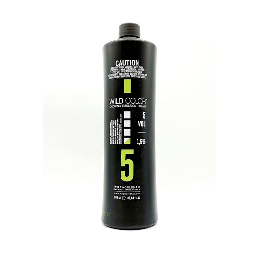 Wildcolor Oxidizing Emulsion Cream 1.5%/5vol. 995ml - WAHairSuppliers
