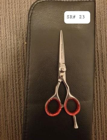 Item #23- 5.0 Hair Scissors (Shear Only) Silver