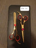 Item #04- 6.0 Hair Scissors (Pair) Golden Red Pearl