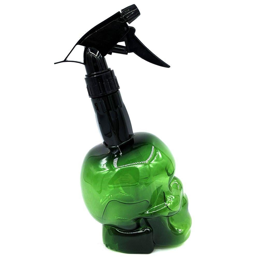 WAHS Skull Spray Bottle Green - WAHairSuppliers