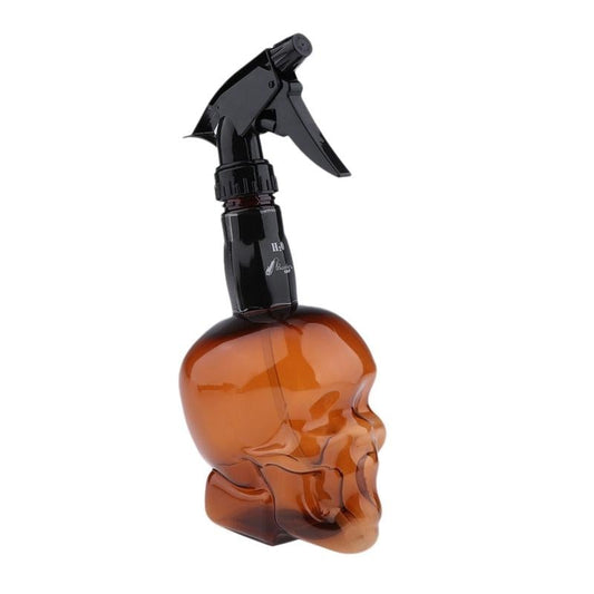 WAHS Skull Spray Bottle Brown - WAHairSuppliers