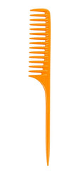 Wide Tooth Tail Comb - Orange