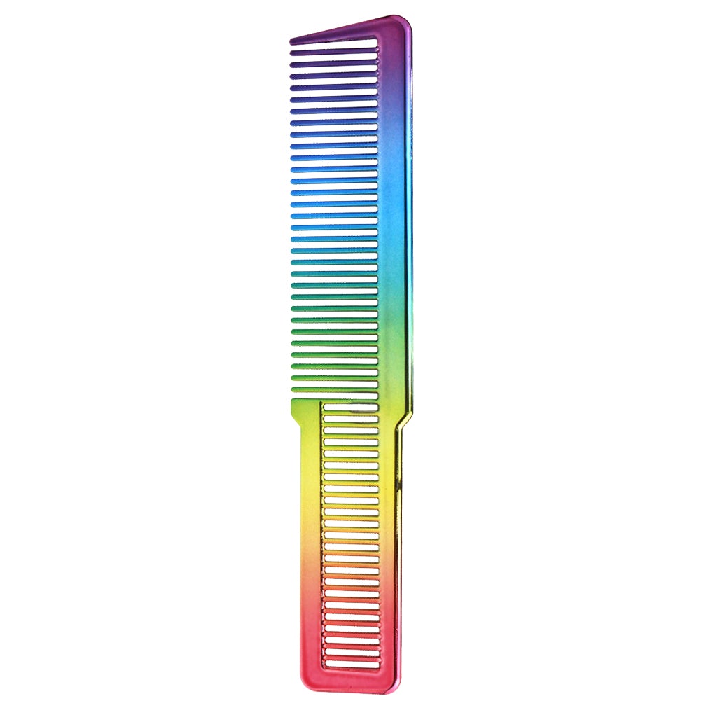 Flat Top Comb - Rainbow