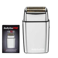 BaBylissPRO Foil Silver FX02 Metal Double Foil Shaver - Silver