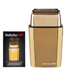 BaBylissPRO GoldFX02 Metal Double Foil Shaver - Gold