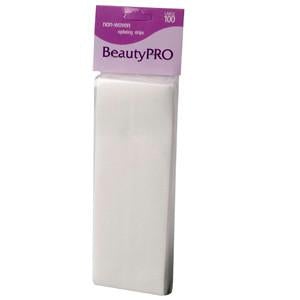 BeautyPRO Non-Woven Large Wax Strips, 100pk - WAHairSuppliers
