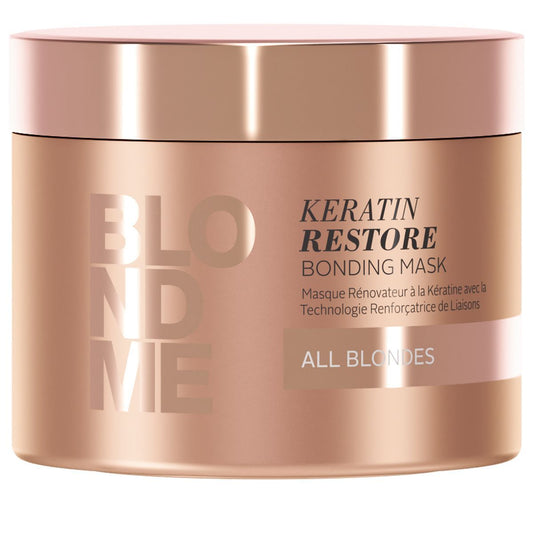 BlondMe Keratin Restore Bonding Mask All Blondes 200ml - WAHairSuppliers