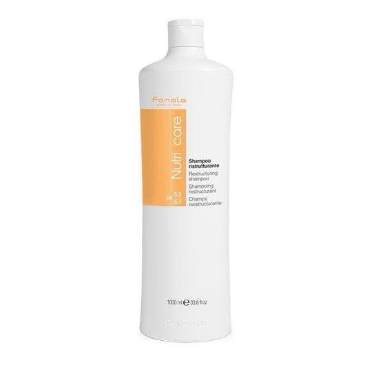 Fanola Nutricare Restructuring Shampoo 1Ltr - WAHairSuppliers