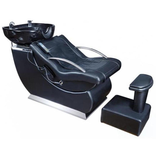 Shampoo Unit/Massage chair Black Model: S-6351 - WAHairSuppliers
