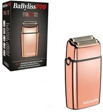 BaBylissPRO RoseFX02 Metal Double Foil Shaver - Rose Gold