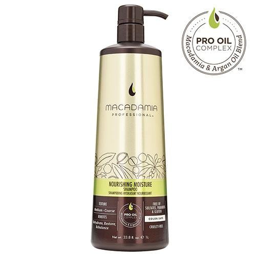 Macadamia Professional Nourishing Moisture Shampoo 1L - WAHairSuppliers