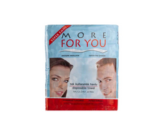 More For You Disposable Towels - 100 Pack