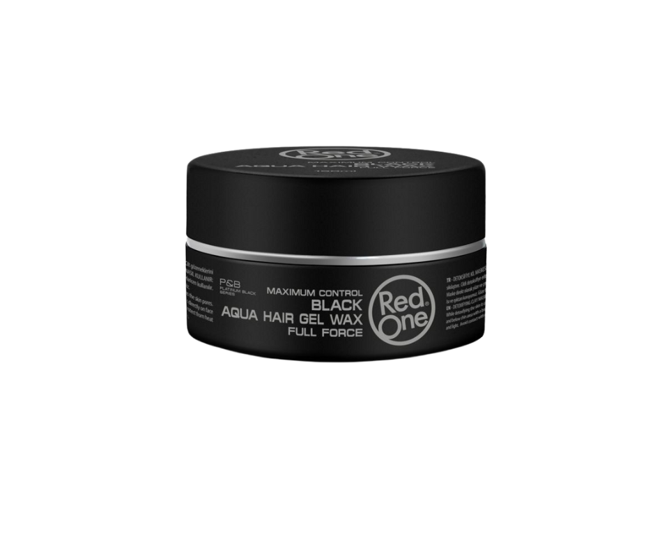 RedOne Aqua Hair Gel Wax 150 ml - Black